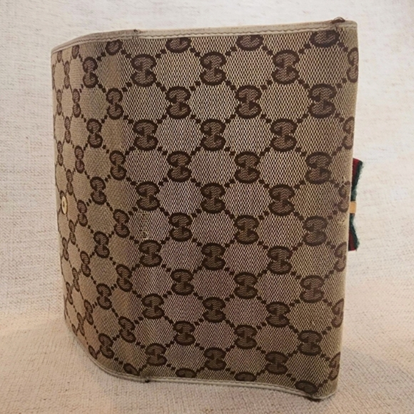 Gucci Shelly Bow Long Wallet, Vintage - Picture 5 of 10